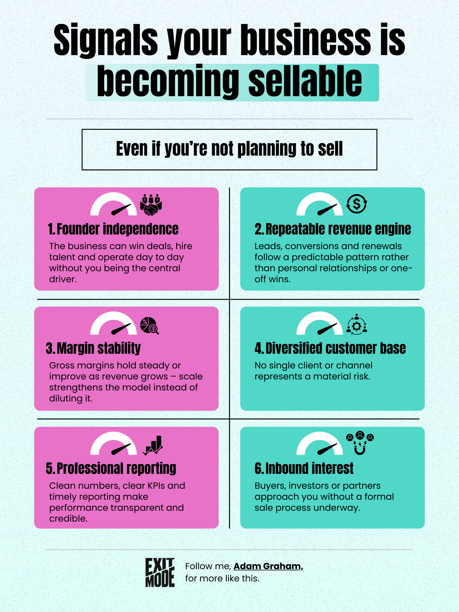 The businesses buyers come looking for infographic
